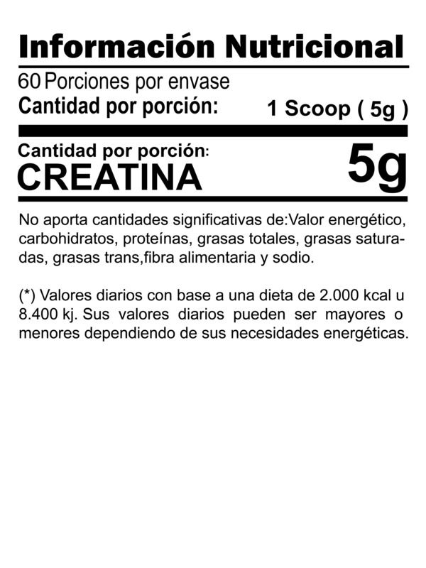 Creatine Monohydrate Ultramicronized (300gr) - Image 4